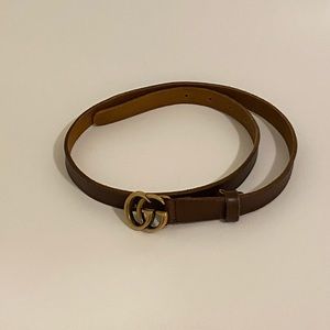 Gucci GG Skinny Belt